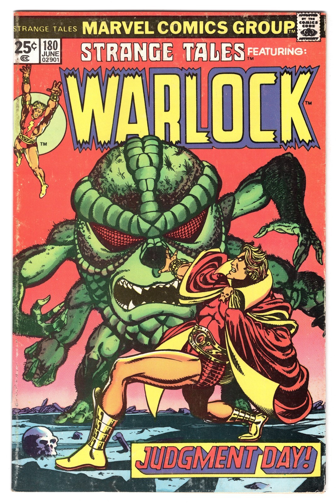 Strange Tales Vol 1 No 180 Jun 1975 (FN/VFN) (7.0) Warlock, 1st app of Gamora