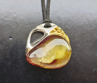 Rare Top Quality Large Natural Baltic Amber Necklace