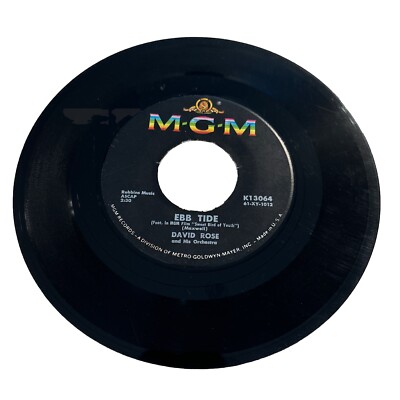 David Rose - Ebb Tide; The Stripper - Vinyl 45 RPM (box1)