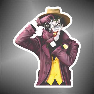 Autocollant Voiture Hahaha Grand Joker Batman - Sticker Film Auto - Finest-Folia