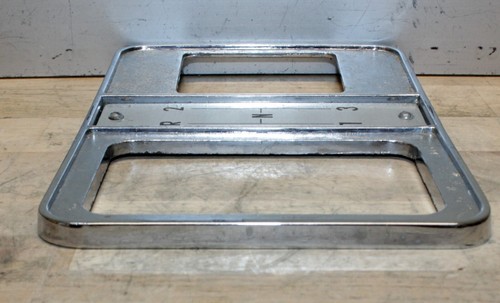 1956-1962 Corvette Nos GM Console Shifter Plate 3spd #3728940 - Picture 5 of 7
