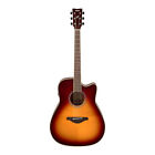 Yamaha TransAcoustic Dreadnought 6-String Guitar Right-Handed Brown Sunburst
