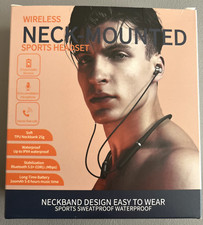 Auricolari wireless montati sul collo