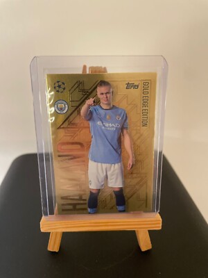 Erling Haaland | Gold Edge Edition #GE2 | Match Attax 24/25 | Manchester City