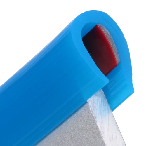 Zierleiste Acryl Klebeband Keder Leiste U Profil 5 m Blau Kantenschutz - Bild 4 von 7