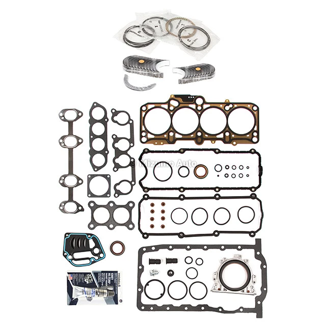 Juego completo de juntas rodamientos anillos aptos para Volkswagen Beetle Golf Jetta 98-06 2,0 L SOHC Foto 2 de 4