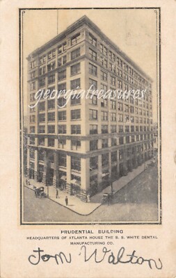 GA~GEORGIA~ATLANTA~PRUDENTIAL BUILDING~SAMUEL STOCKTON WHITE DENTAL MFG CO 1905