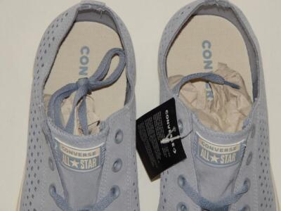 New CONVERSE Unisex CTAS OX Glacier Gray Suede Low Top  display picture 1