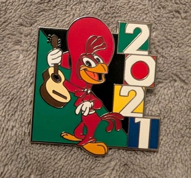 Disney Pin 2021 The Three Caballeros Panchito Pistoles New No Backer OE