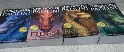4 PB Christopher Paolini Inheritance Cycle Eragon Eldest Brisingr Inheritance