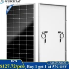300W Watt Solar Panel 12V Monocrystalline RV Camping Roof Trailer Home Off Grid