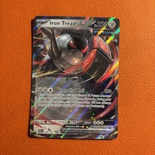 Pokémon TCG Iron Treads EX #66 Paldean Fates Double Rare Mint