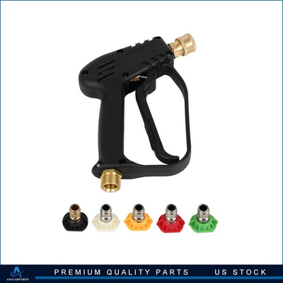 #ad Short Pressure Washer Gun with M22 14MM Inlet Stubby High Pressure Handle Gun $25.49