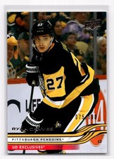 2025-26 Upper Deck Series 2 Exclusives #388 Ryan Graves /100 Pittsburgh