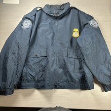 TSA Jacket Men’s Federal Jacket US Dept of Transportation Black 3XL XXXL Vintage