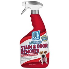 Out Advanced Pro-Bacteria Dog and Cat Stain and Odor Remover - 32oz.
