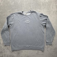 PacSun Sweatshirt Mens XL Gray Fleece Pullover Los Angeles Embroidered