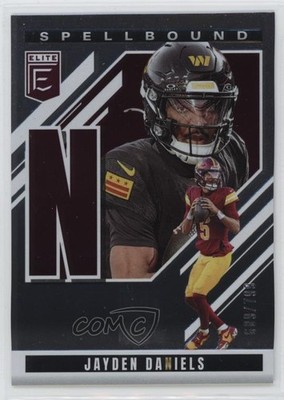 2025 Panini Donruss Elite Spellbound /799 Jayden Daniels #10 pe8