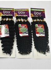 HUMAN HAIR DEEP  GODDESS MANGOLIAN BULK PRE STRECHED BRAIDS fast  DELIEVRY