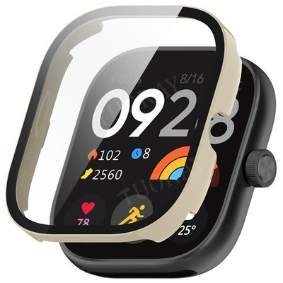 For Redmi Watch 5 4 3 Active / Lite PC Case Glass Screen Bumper Protector Cover