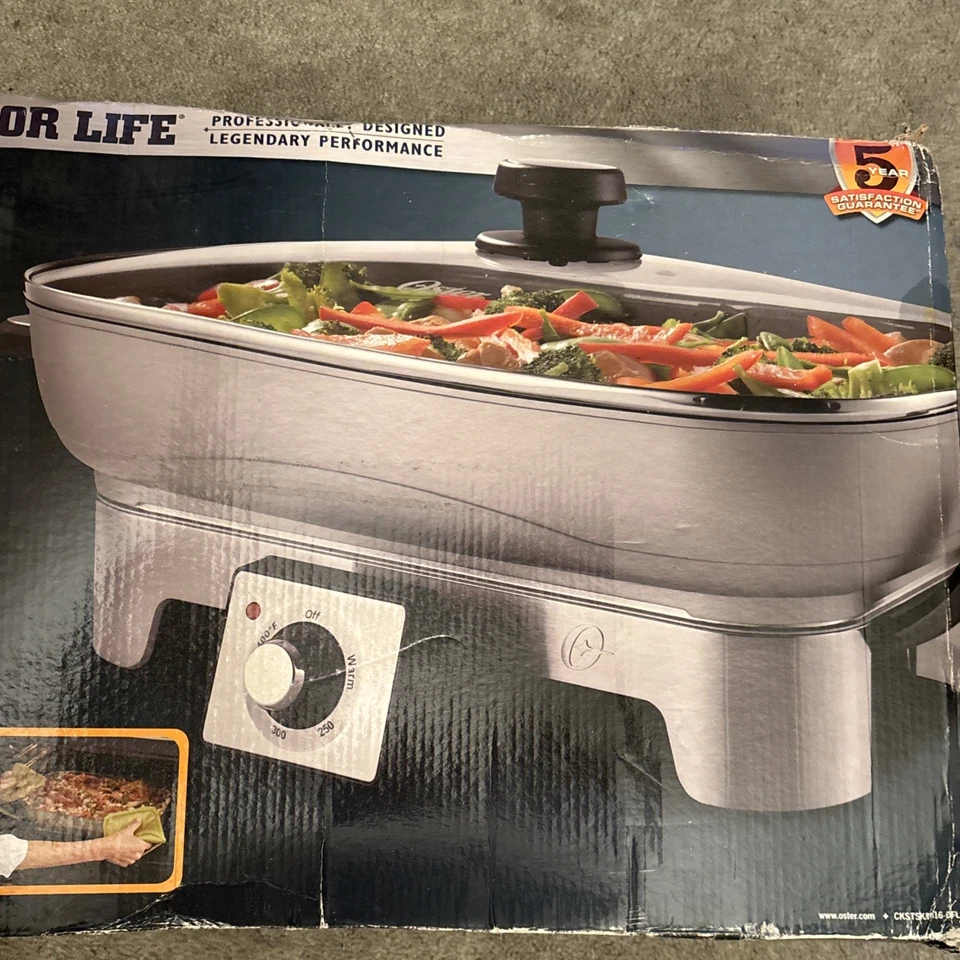 Sartén eléctrica Oster 12 pulgadas nueva stock antiguo Foto 3 de 4