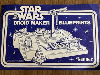 Star Wars Droid Maker Blueprints by Kenner 1977