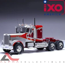 IXO TR20022  1:43 SILVER FREIGHTLINER FLC 120 64 T 1977 YELLOW W/SLEEPER
