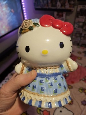 Blue Sky Hello Kitty Ceramic Easter Figure