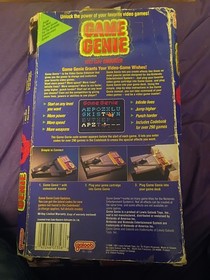 Nintendo NES Game Genie Video Game Enhancer Galoob Progaming manual  & codebook