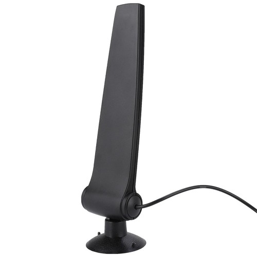1x Black ABS High Gain Antenna 2.4G Wifi 9DB Omnidirectional Antennas CB - Afbeelding 7 van 8