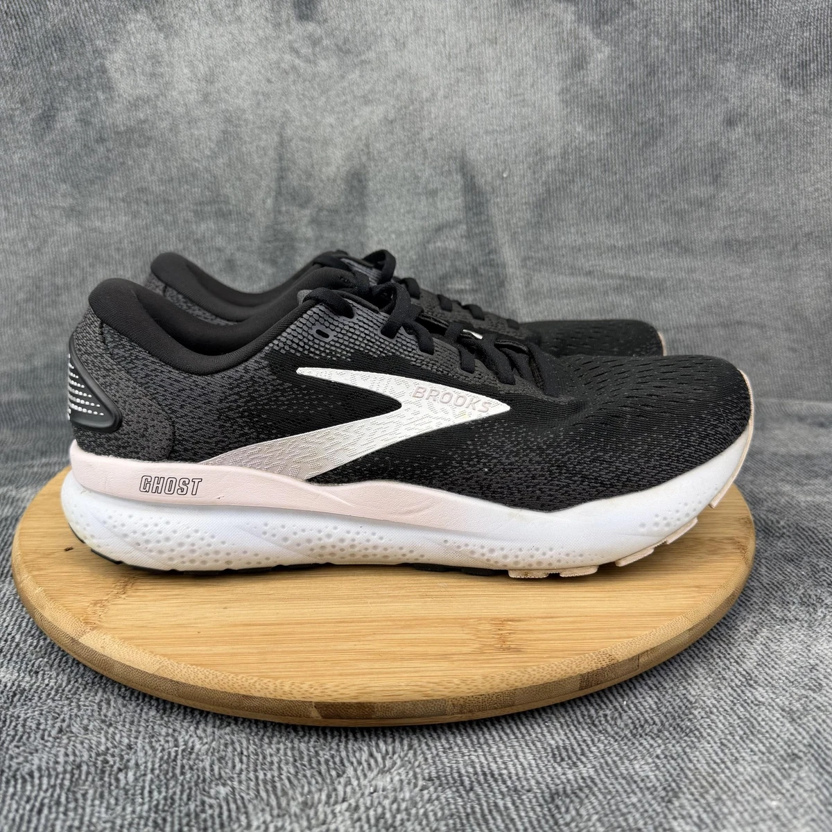 Brooks Ghost 11 White Black Pink W for sale | eBay display picture 3