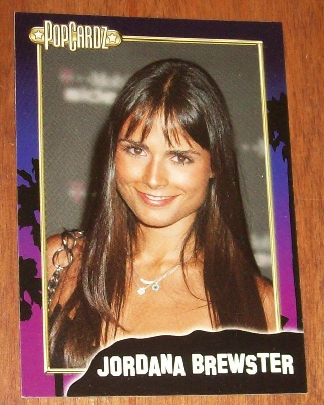 2008 PopCardz Jordana Brewster Card-22