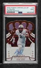 2020 Chronicles Draft Picks Crown Royale Signatures AJ Dillon #79 PSA 9 Auto n0c