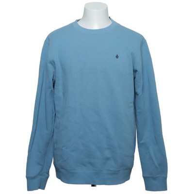 Volcom, Sweatshirt, Größe: XL, Blau, Baumwolle/Polyester, Einfarbig, Sweat #uOZ