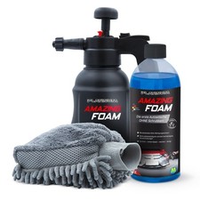 MediaShop Platinum Amazing Foam KFZ Shampoo Aktivschaum + Spr�hflasche Handschuh