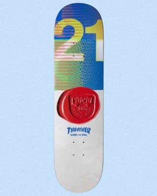 RARE Habitat Skateboard Deck Mark Suciu Thrasher 2021 SOTY Skater Of The Year