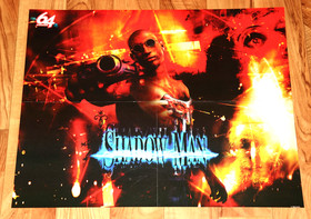 Star Wars Episode I: Racer / Shadow Man N64 Dreamcast Vintage Poster 54x44cm