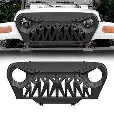 American Modified Amjpba00103 Shark Grille For Jeep Wrangler Tjlj 1997-2006 American Modified Amjpba00103 Shark Grille For Jeep Wrangler Tjlj 1997-2006