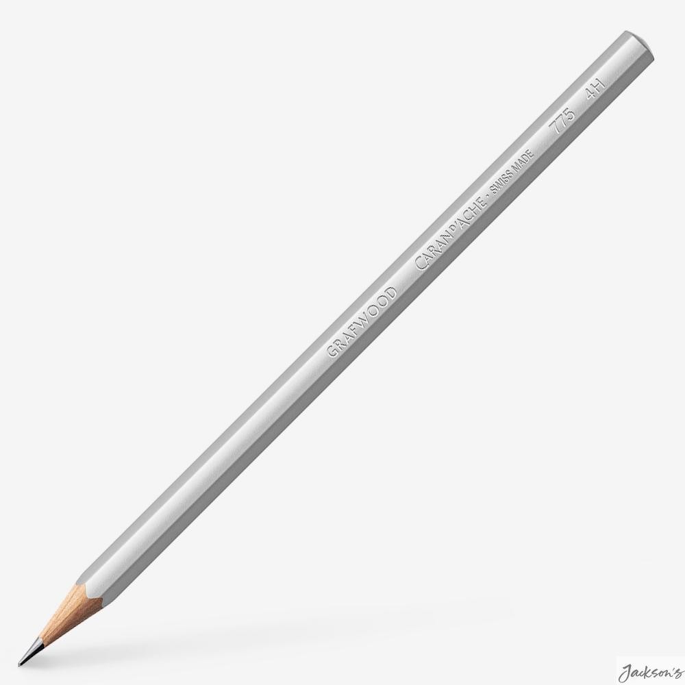 Caran d'Ache Grafwood Graphite Pencil Cedarwood 4H Drawing Sketching