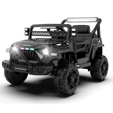 12V Kids Ride On Electric Truck Car w/ Remote 2WD LED Music Bluetooth Ages 1-4
