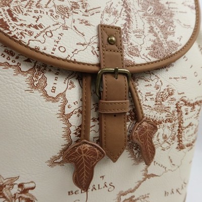 The Lord of the Rings Flap Backpack Bag Middle-Earth Map  display picture 1