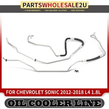 Inlet & Outlet Automatic Transmission Oil Cooler Line for Chevy Sonic 2012-2018