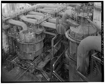 #ad #ad 47. Carrie Furnace No. 7 electrostatic precipitator on left and gas washer on $12.99