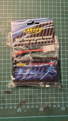 Carson POWER PACK Fahrakku 8 Zellen Ni-Mh Mignon 1300MAH 9,6V