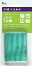 Wipe'N Clear Lens Cleaning Cloth , Remove Fingerprints  Smudges from Glasses,