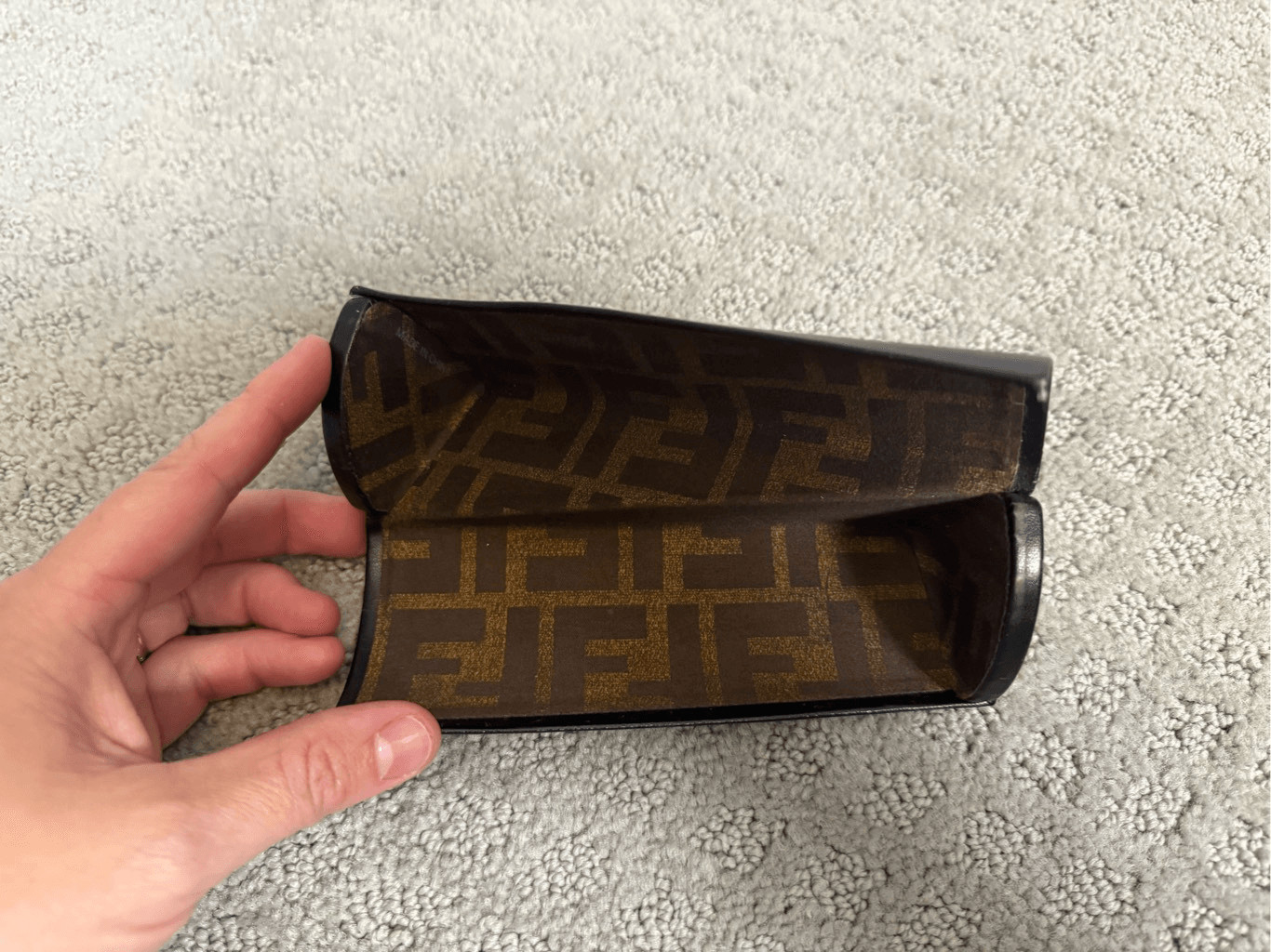 Fendi Glasses Case Triangular - image 2