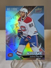 2024 25 Upper Deck Allure Joshua Roy Rookie Card # 108