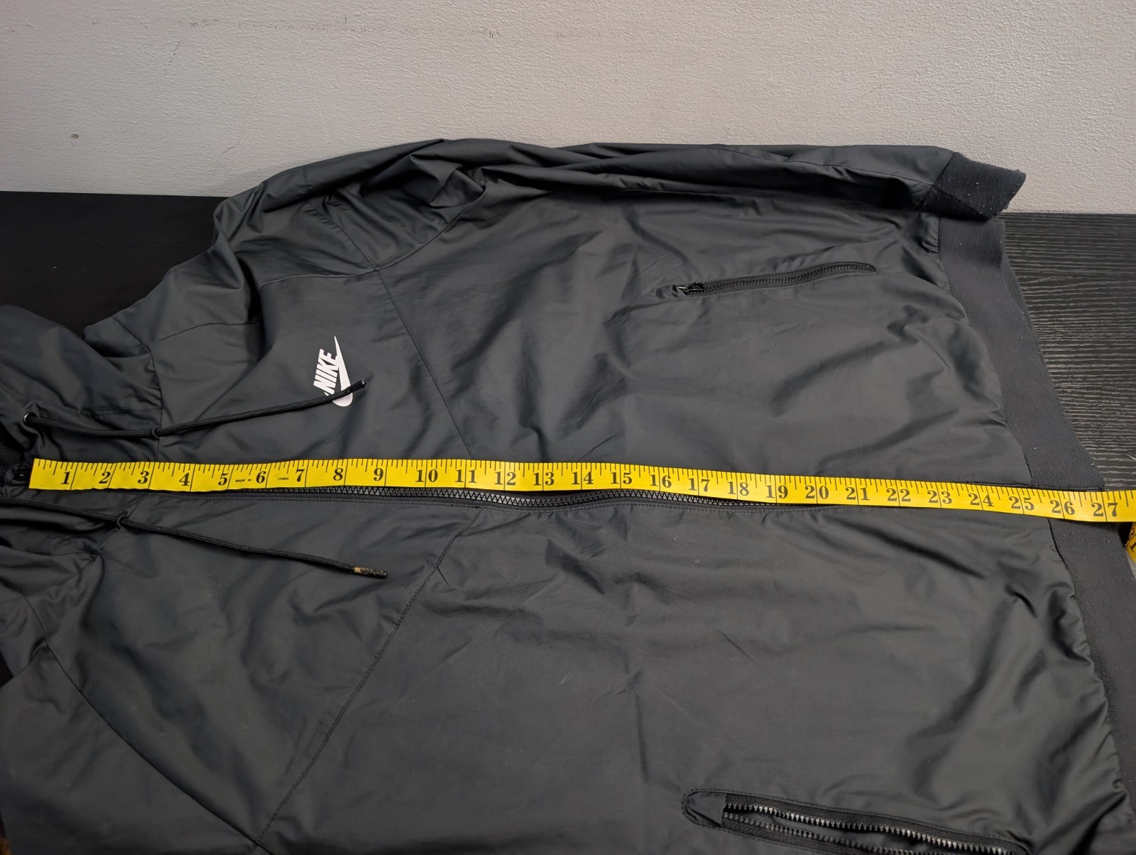 Nike Rare Windbreaker Windrunner Jacket Black Lar… - image 9