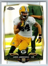 Jared Abbrederis 2014 Topps Chrome #130 Green Bay Packers Refractor RC