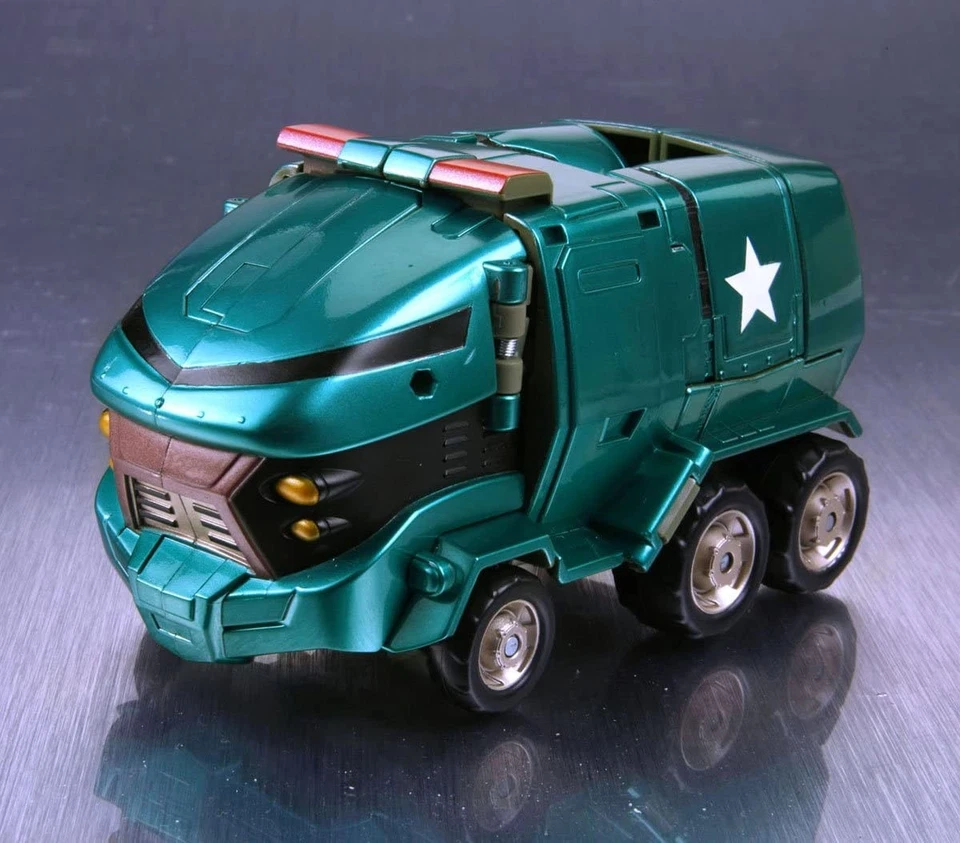 Japanese Transformers Animated - TA03 Ironhide / Bulkhead - Image 3 of 4